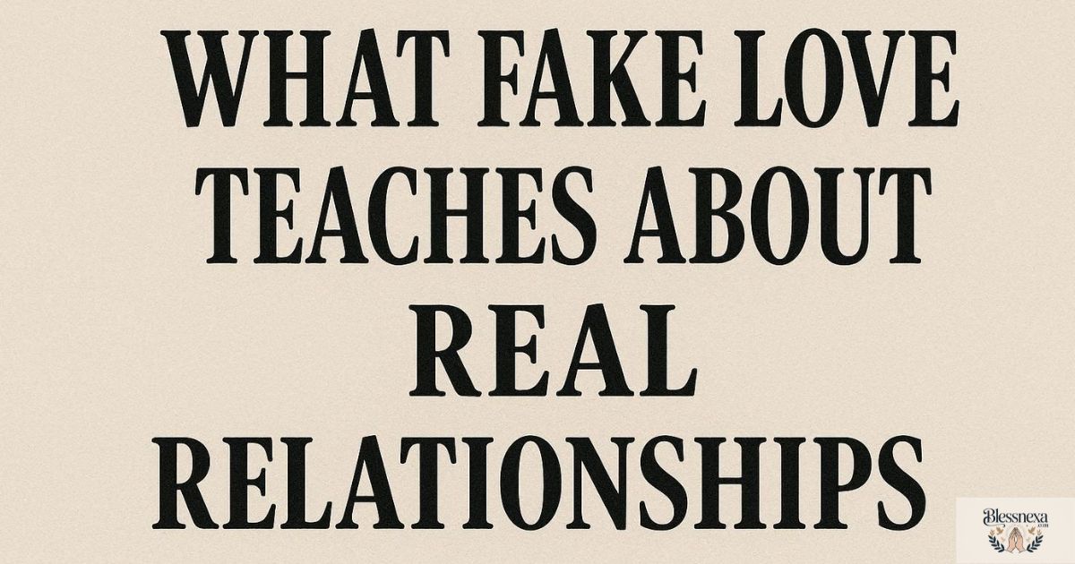 What Fake Love Teaches About Real Relationships