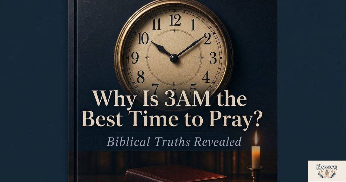 10 Powerful Why Is 3AM the Best Time to Pray? Biblical Truths Revealed