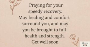 100+beautiful Speedy Recovery Prayer Message Healing and Prayers