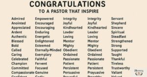 101 Powerful Words of Congratulations to a Pastor That Truly Inspire
