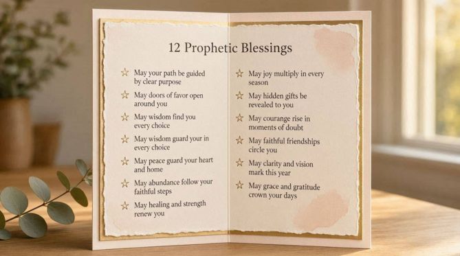 12 Short Prophetic Birthday Blessings to Share With Loved Ones