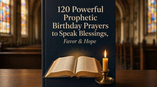 120 Powerful Prophetic Birthday Prayers to Speak Blessings, Favor & Hope