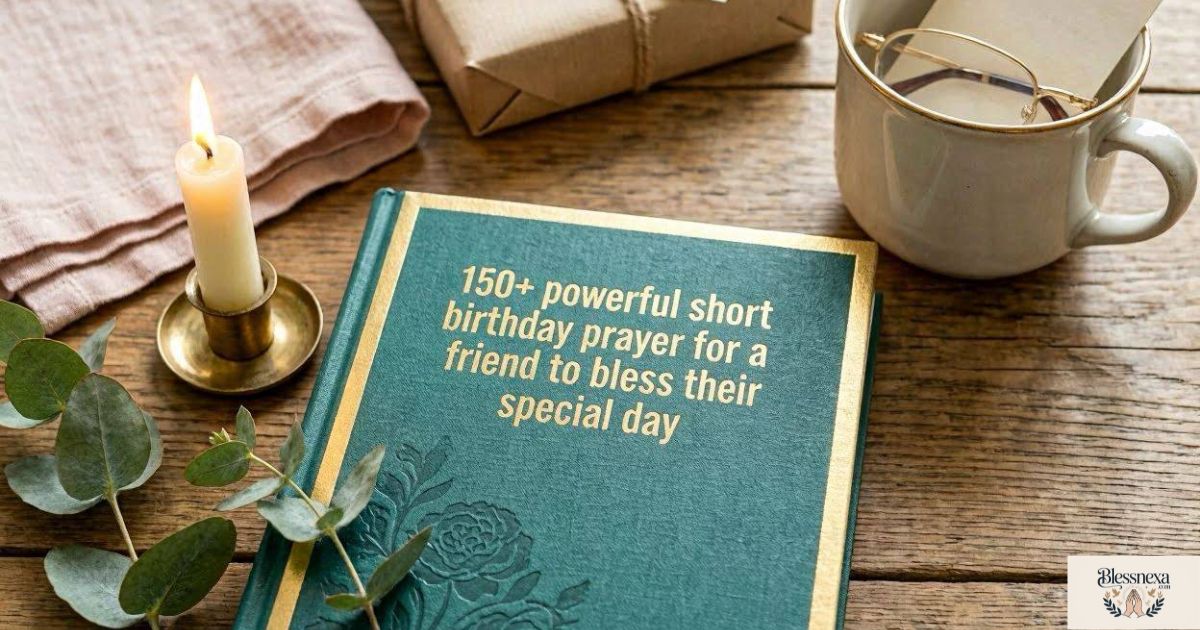 150+ Powerful Short Birthday Prayer for a Friend to Bless Their Special Day