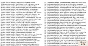150+beautiful Good Morning Message for Brother Sweet & Loving Wishes