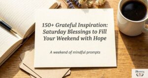 150+Greateful Inspiration Saturday Blessings to Fill Your Weekend with Hope