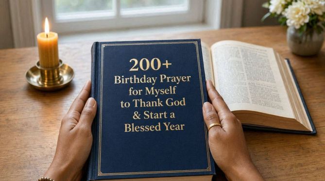 200+ Birthday Prayer for Myself to Thank God & Start a Blessed Year