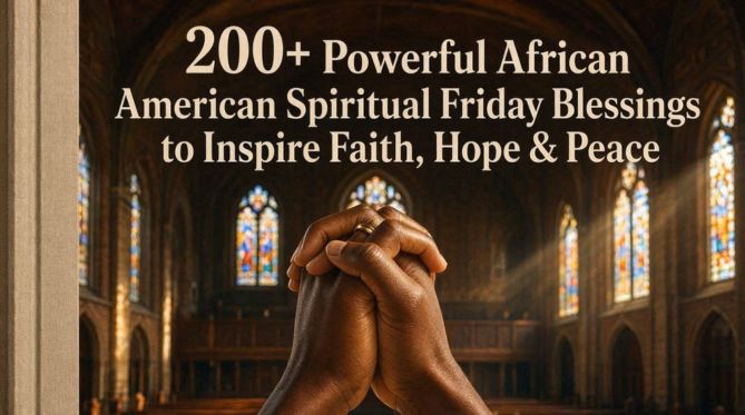 200+ Powerful African American Spiritual Friday Blessings to Inspire Faith, Hope & Peace