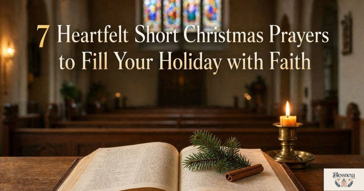 7 Heartfelt Short Christmas Prayers to Fill Your Holiday with Faith