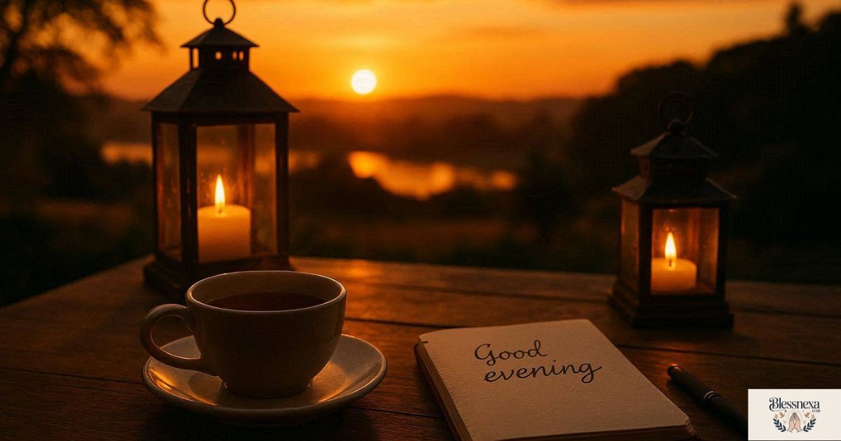 One-Line Good Evening Messages