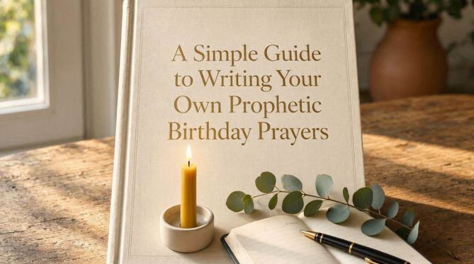 A Simple Guide to Writing Your Own Prophetic Birthday Prayers