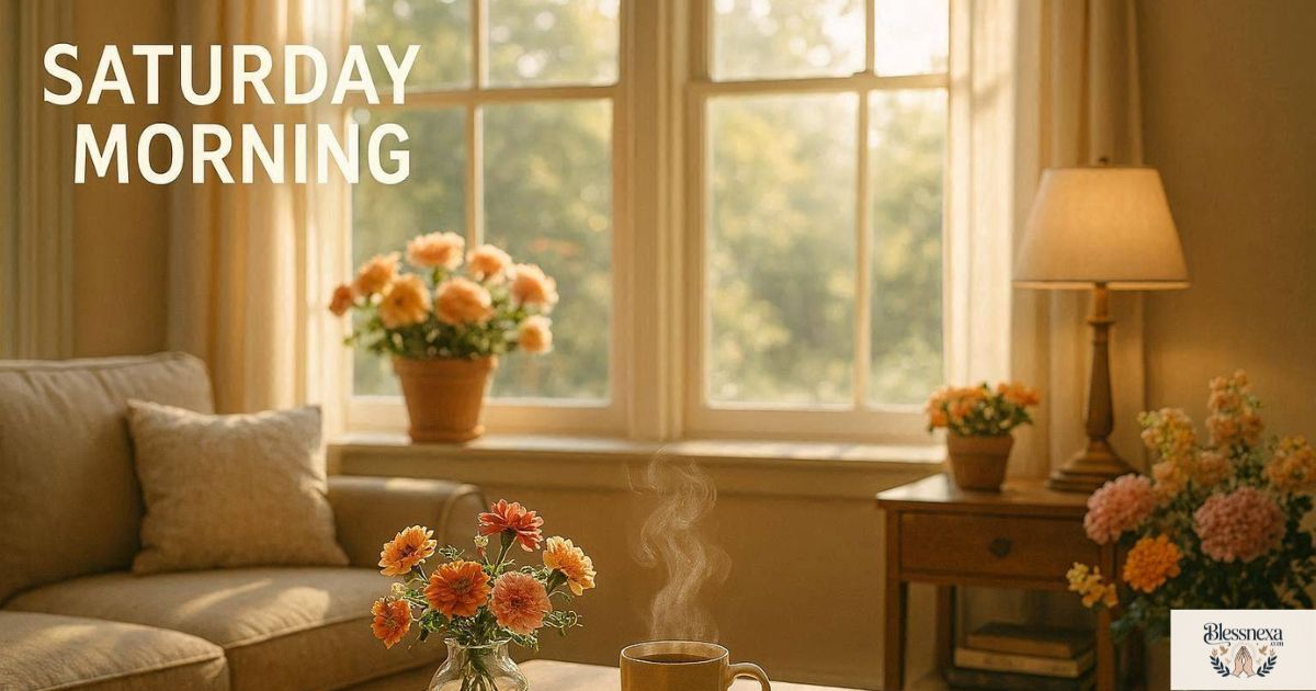 Beautiful Saturday Morning Blessings