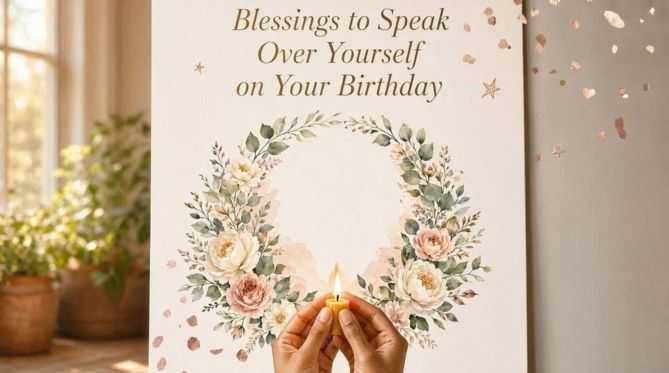 Blessings to Speak Over Yourself on Your Birthday