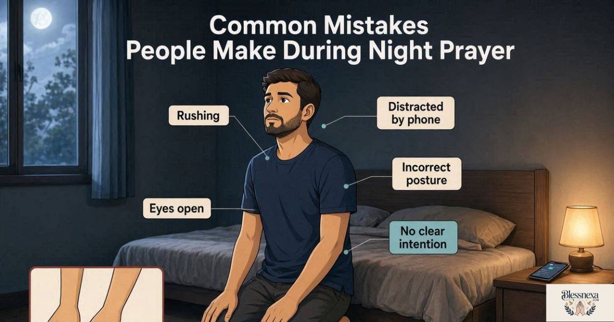 Common Mistakes People Make During Night Prayer