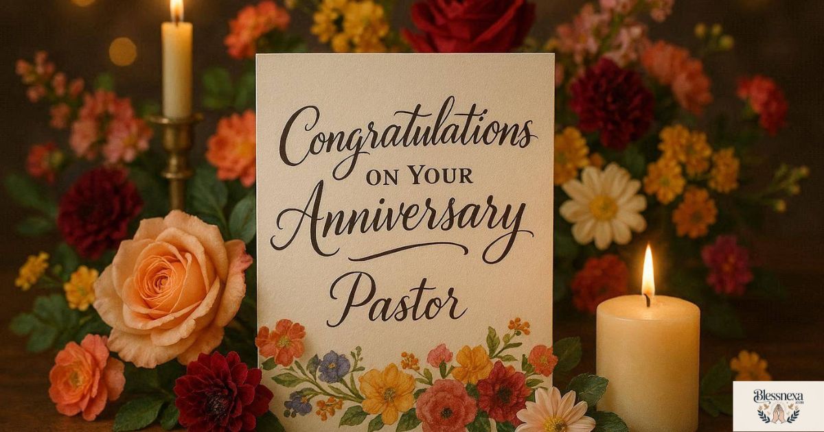 Congratulations Messages for Pastor Anniversary