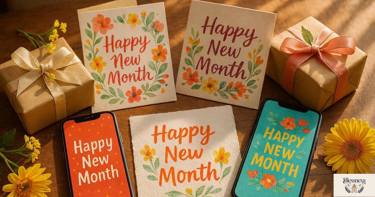 Creative Ways to Send New Month Wishes