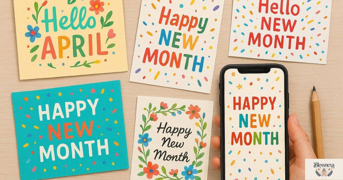 Creative Ways to Send Your New Month Message