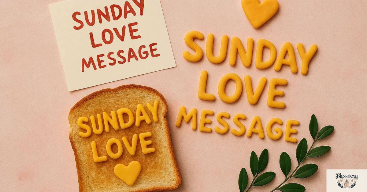 Creative Ways to Send Your Sunday Love Message