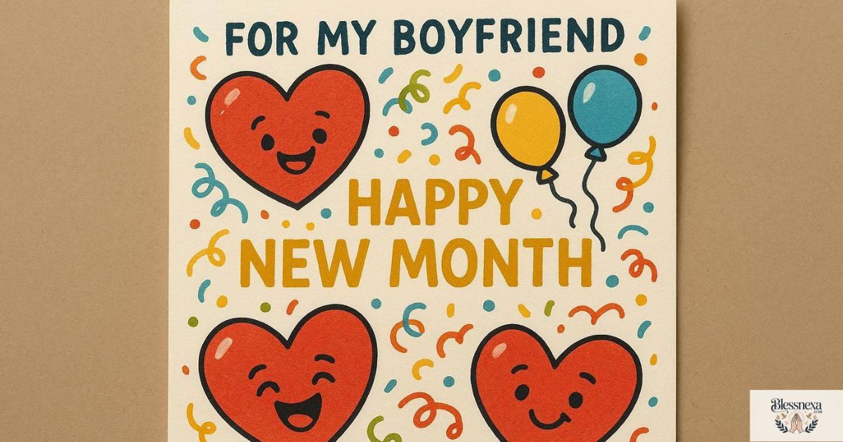 Funny New Month Wishes for My Boyfriend