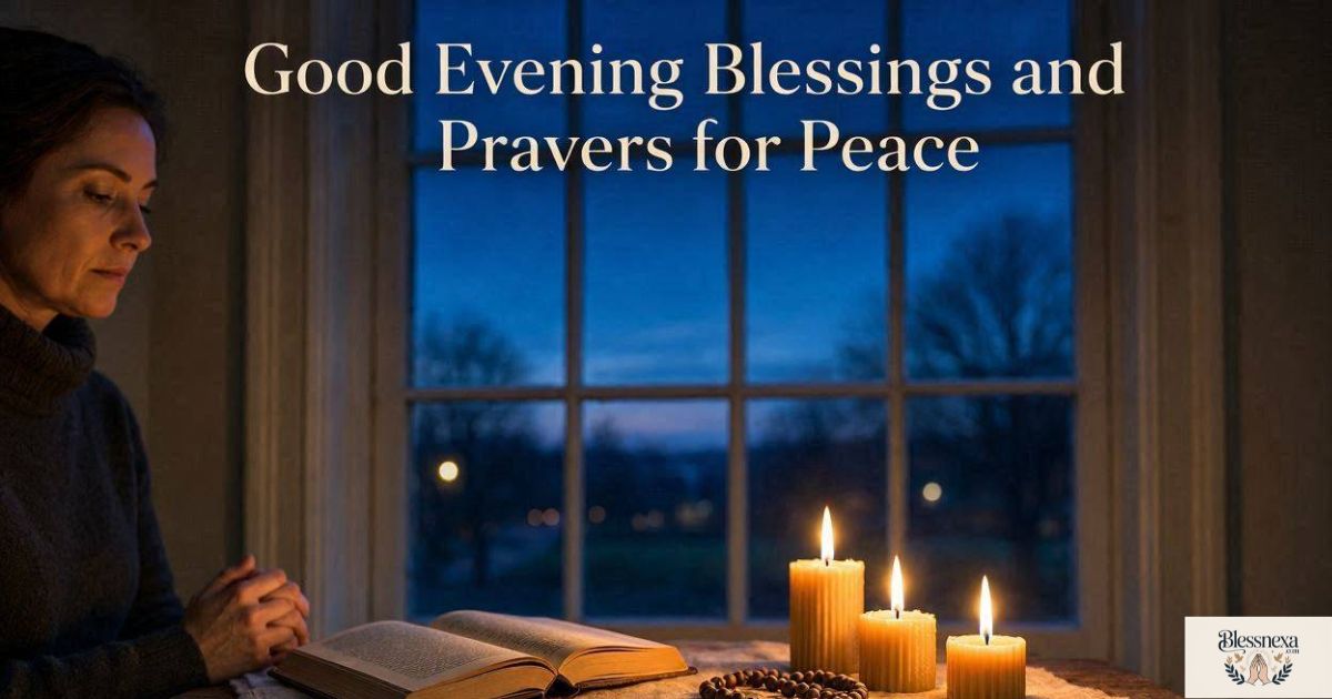 Good Evening Blessings and Prayers for Peace