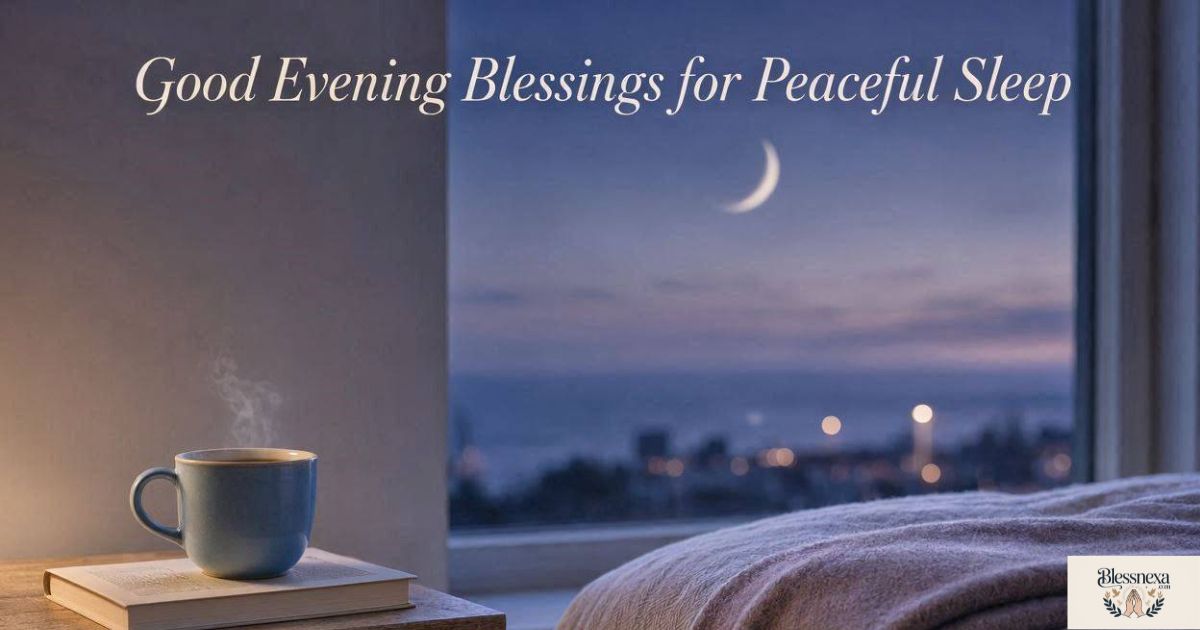 Good Evening Blessings for Peaceful Sleep