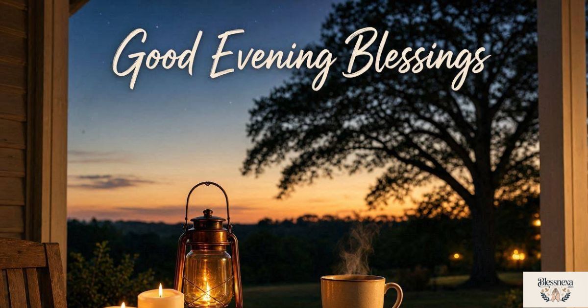 Good Evening Blessings for Social Media Sharing
