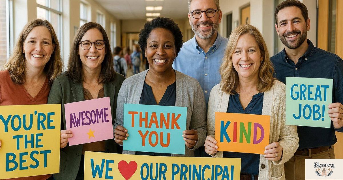 Good Lines for School Principal from Teachers