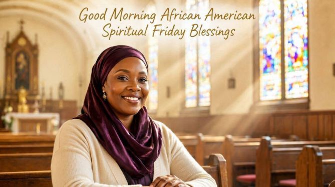 Good Morning African American Spiritual Friday Blessings
