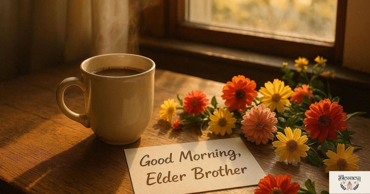 Good Morning Messages for Elder Brother