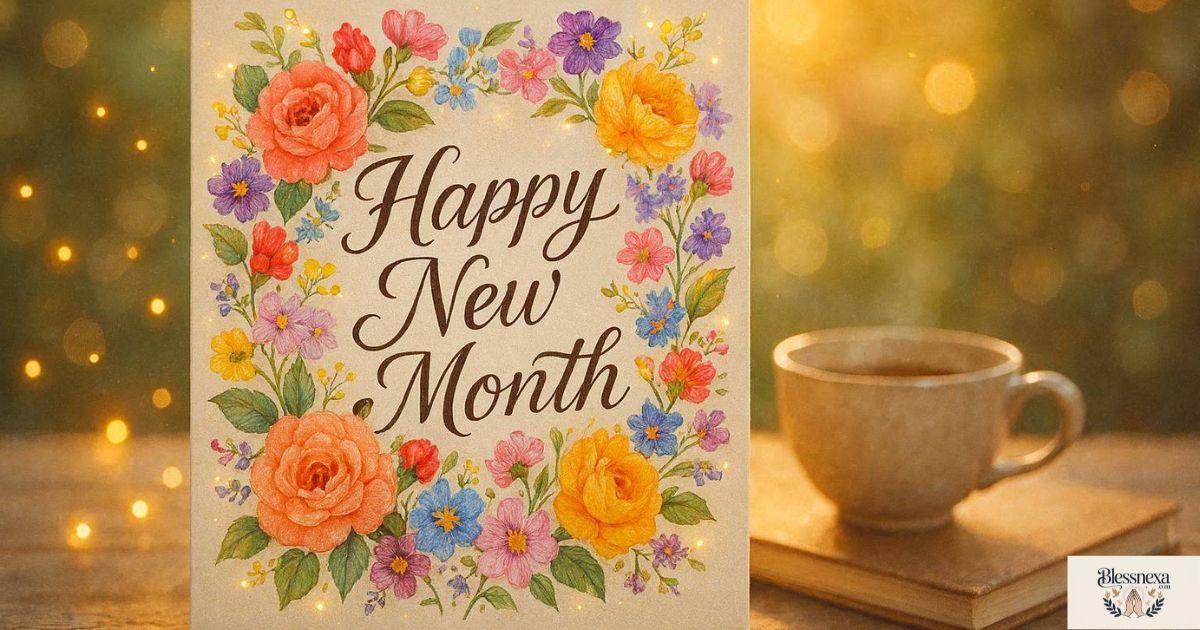 Happy New Month Prayers for Someone Special