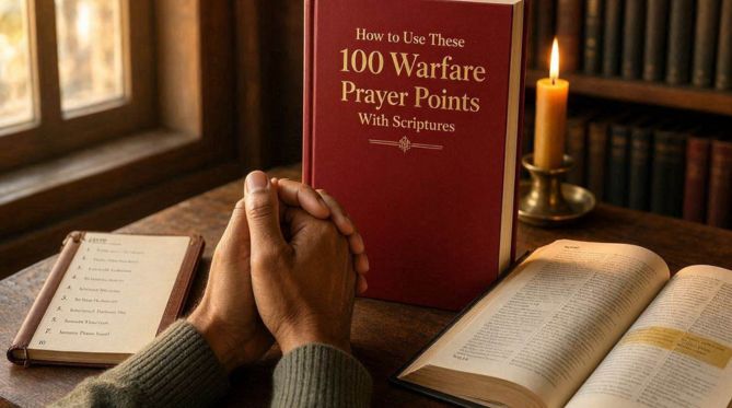How to Use These 100 Warfare Prayer Points With Scriptures