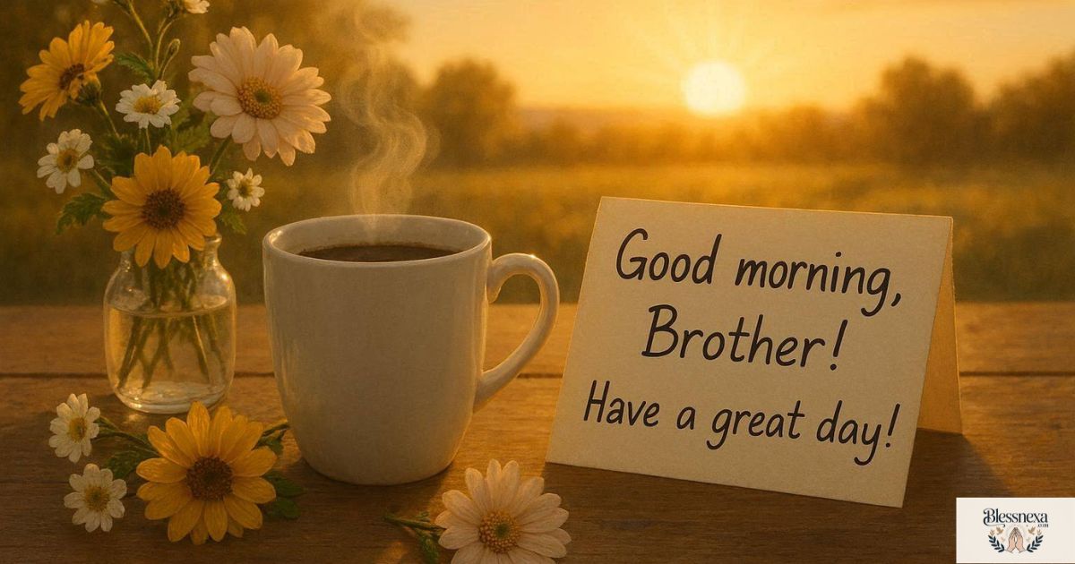 Inspirational Good Morning Messages for Brother