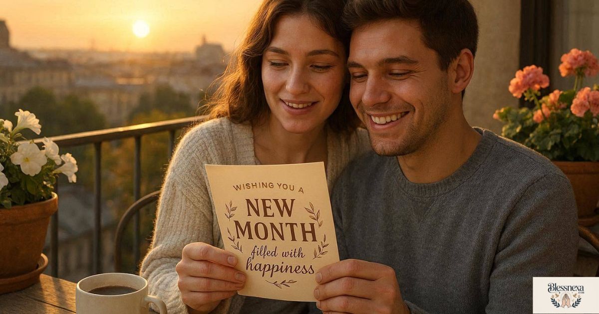 Inspirational New Month Wishes for My Boyfriend