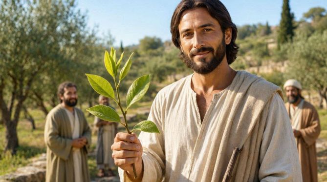 Jesus Used New Leaves as a Sign of Hope