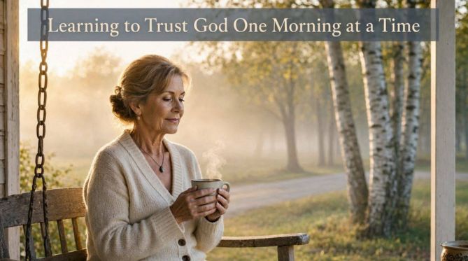 Learning to Trust God One Morning at a Time