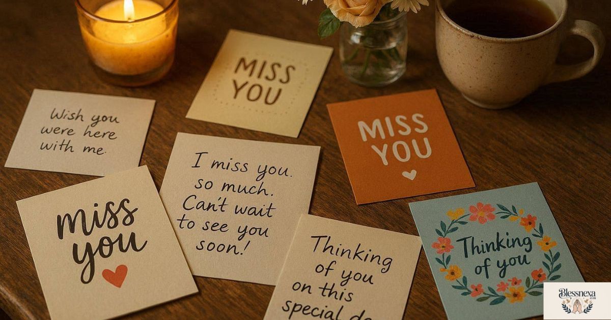 Missing You Messages for Special Moments
