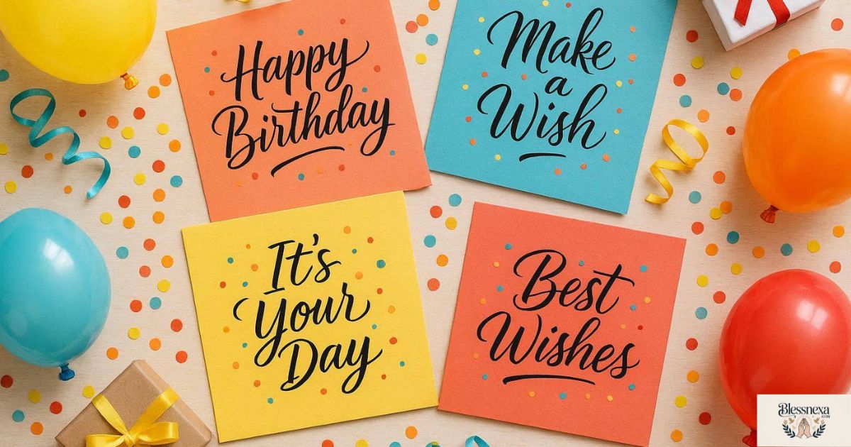 Short and Meaningful Birthday Messages