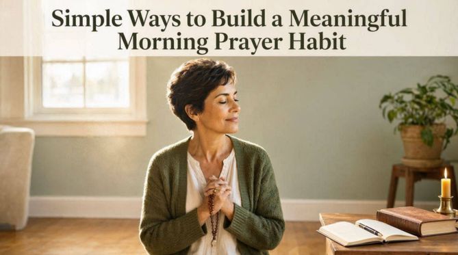 Simple Ways to Build a Meaningful Morning Prayer Habit