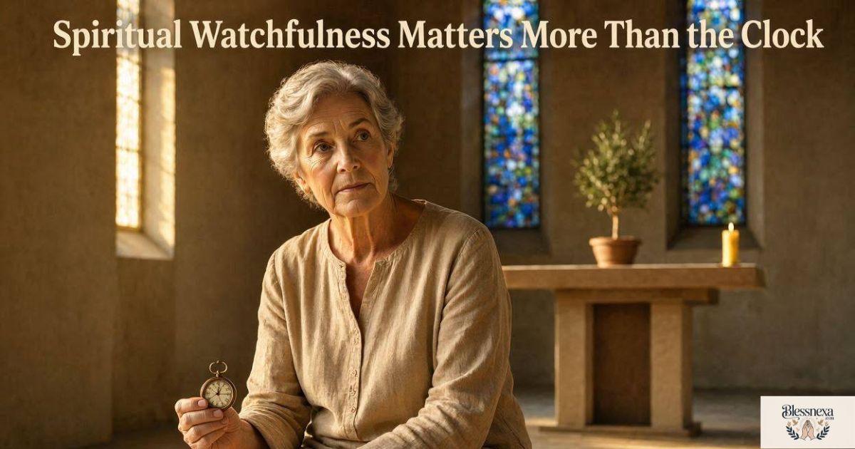Spiritual Watchfulness Matters More Than the Clock
