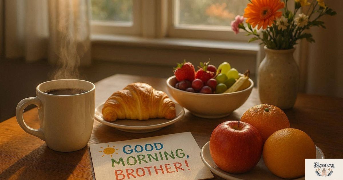 Sweet Good Morning Messages for Brother