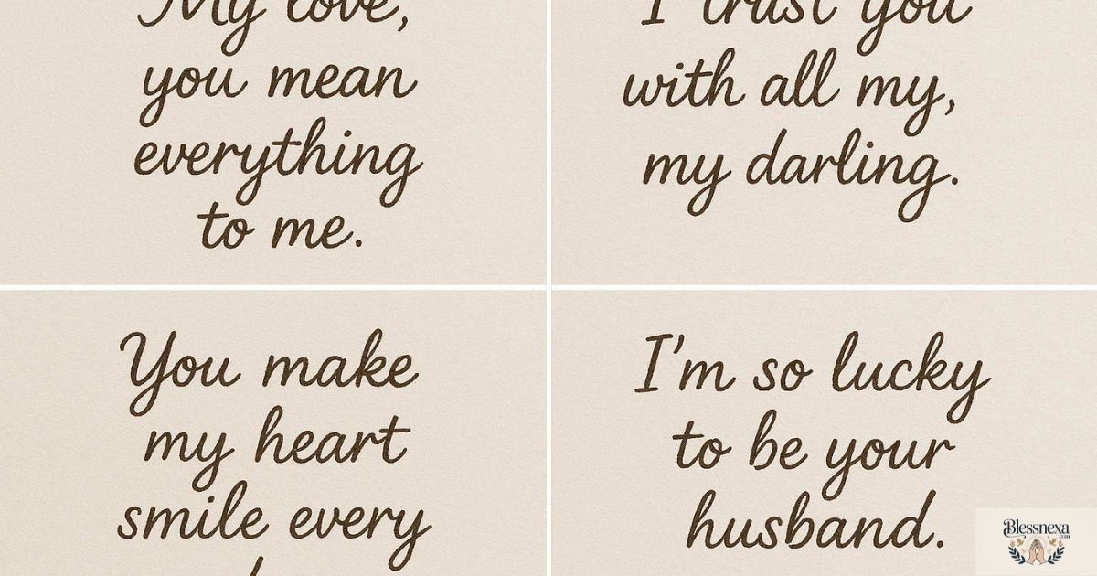 Sweet Romantic Love and Trust Messages for My Wife to Brighten Her Day
