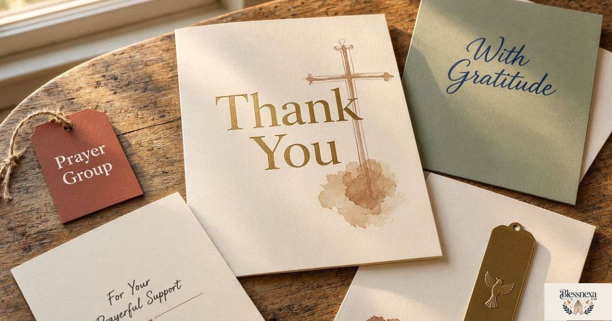Thank You Messages for Church Members and Prayer Groups