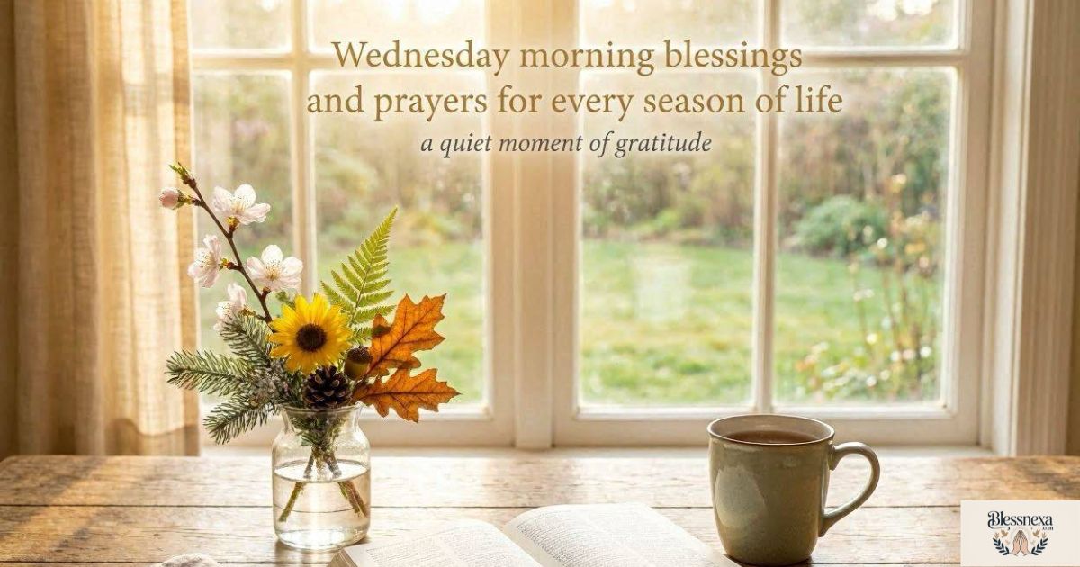 Wednesday Morning Blessings and Prayers for Every Season of Life