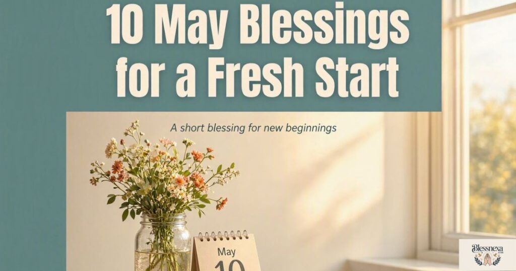 10 May Blessings for a Fresh Start
