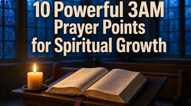  10 Powerful 3AM Prayer Points for Spiritual Growth
