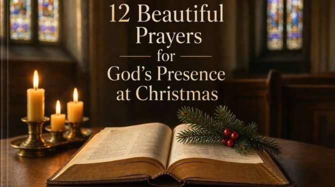 12 Beautiful Prayers for God's Presence at Christmas
