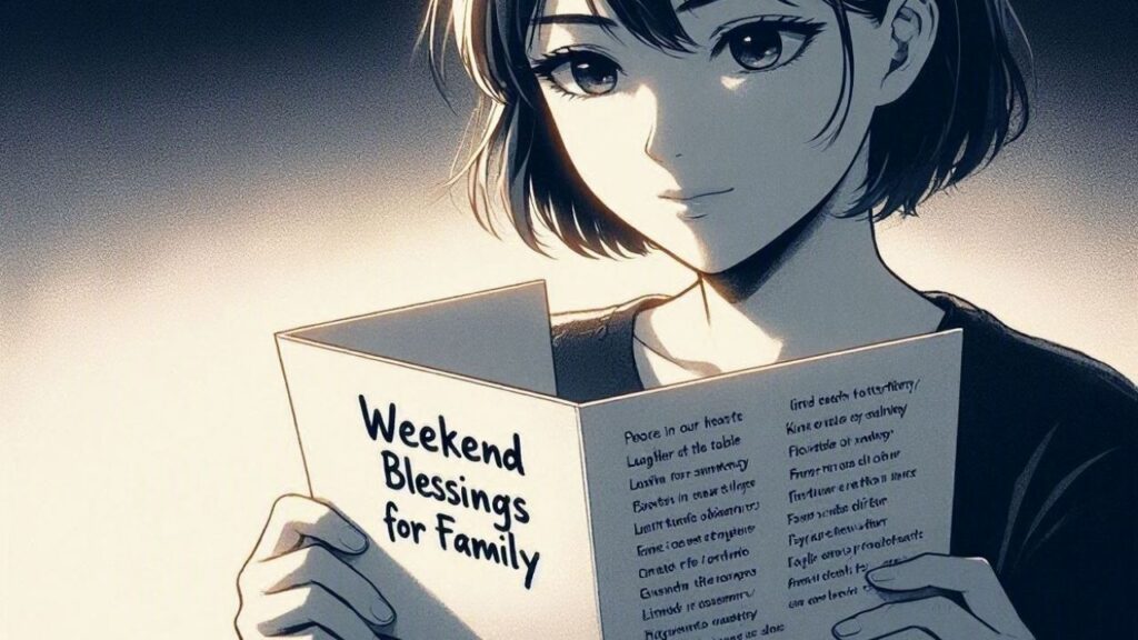 12 Beautiful Weekend Blessings for Family
