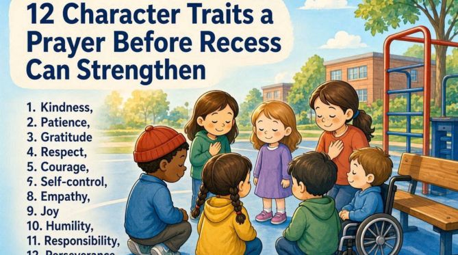 12 Character Traits a Prayer Before Recess Can Strengthen
