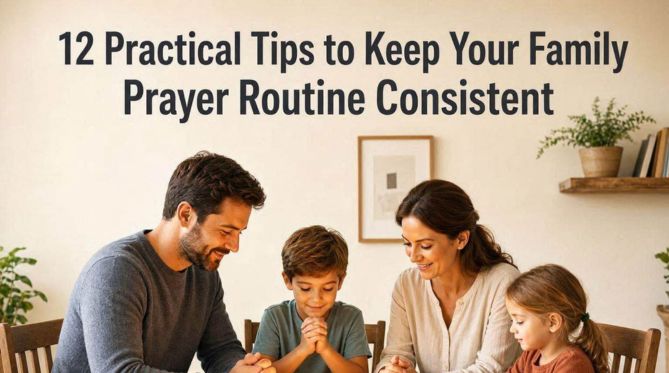 12 Practical Tips to Keep Your Family Prayer Routine Consistent
