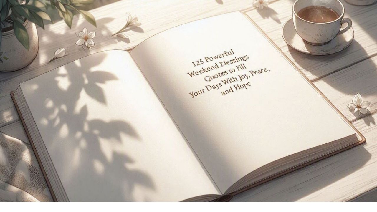 125 Powerful Weekend Blessings Quotes to Fill Your Days With Joy, Peace, and Hope