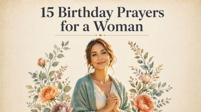 15 Birthday Prayers for a Woman
